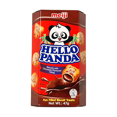 Meiji Hello Panda 巧克力饼干 47g