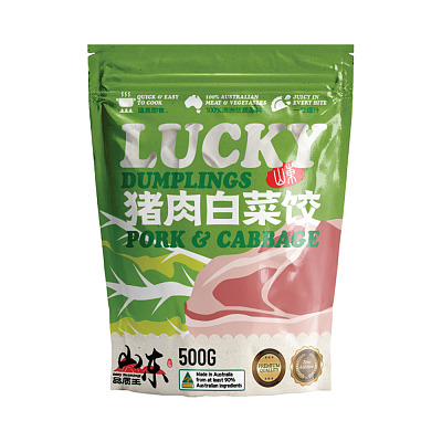 【冻】山东品质王 猪肉白菜水饺 500g