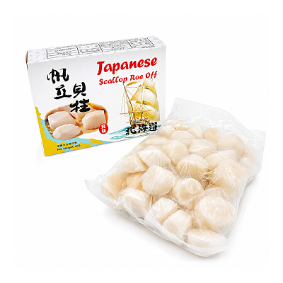 【冻】日本帆立贝柱B级 Jap Scallops Roe Off B Grade 1kg
