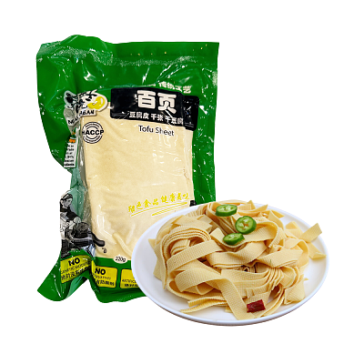 【鲜】豆好吃 百页 220g