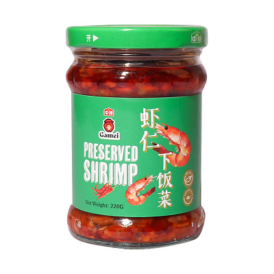 中邦 虾仁下饭菜 220g