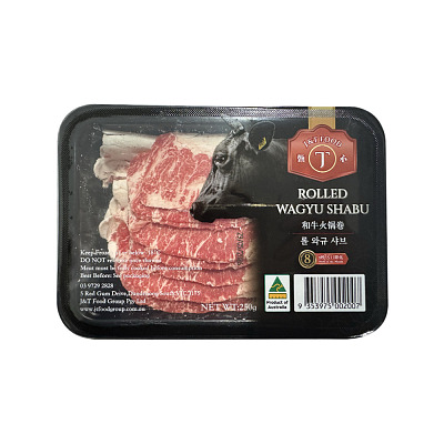【冻】和牛卡鲁比火锅卷 Rolled Wagyu Shabu 250g