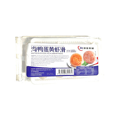 【冻】澳佳 海鸭蛋黄虾滑 160g