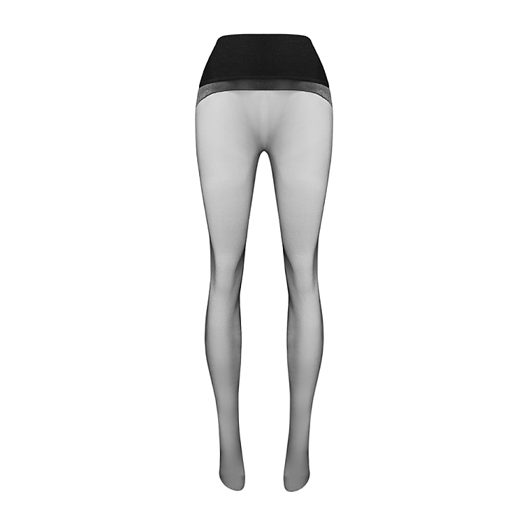 aya-silk-socks-extreme-series-sand-color-seamless-crotch-m-size-5