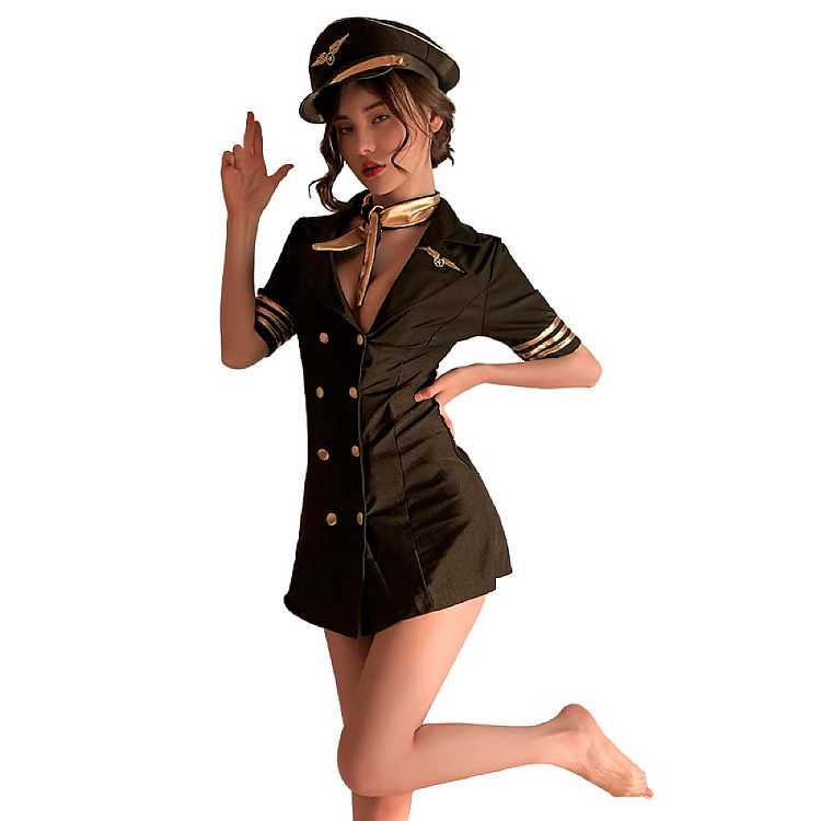 fei-mu-sexy-package-hip-stewardess-uniform-16084a-black-5