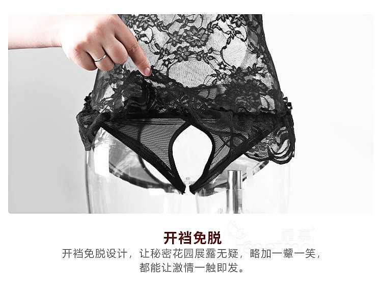 fei-mu-lace-open-crotch-breastless-jumpsuit-16588a-black-19
