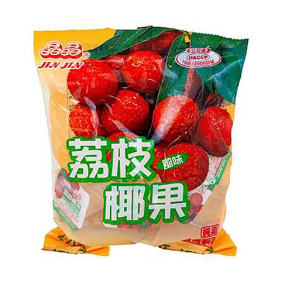 晶晶 椰果果冻 荔枝味 400g