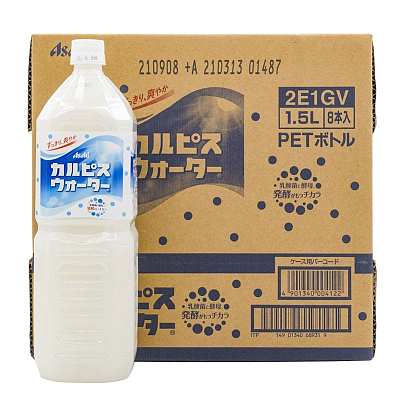 【整箱】Asahi 可尔必思 大支装 1.5L*8瓶/箱