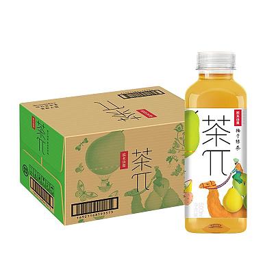 【整箱】农夫山泉 茶π柚子绿茶 500ml*15瓶/箱