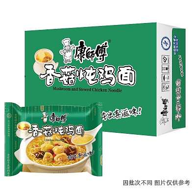 【整箱】香菇炖鸡面 100g*5袋*6包 