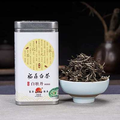 茶分享 福鼎白茶 张元记 白牡丹 白茶 50g