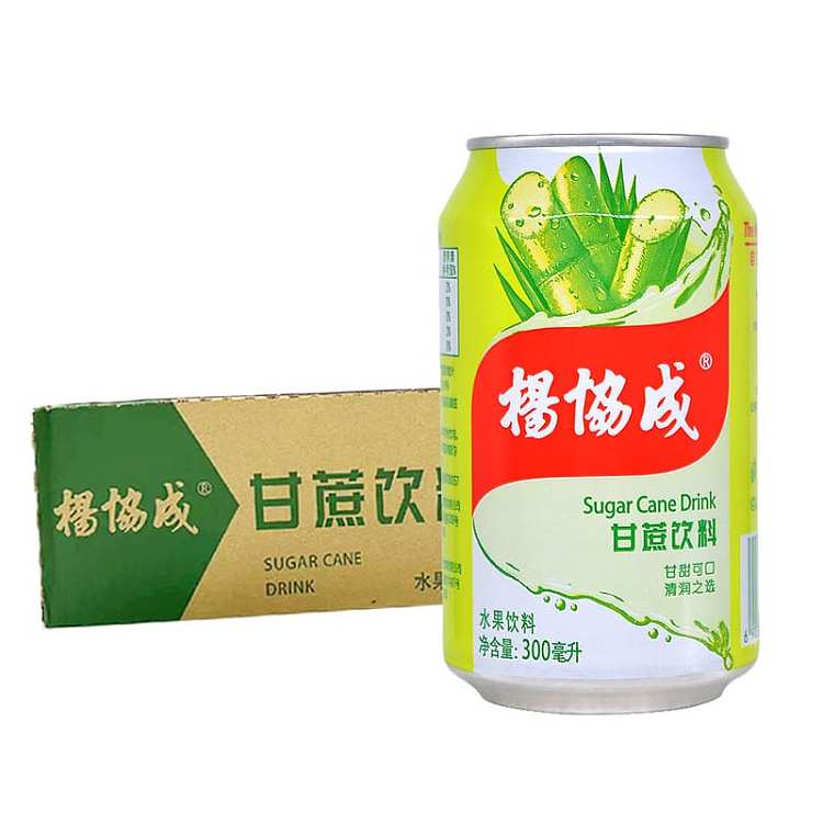 full-caseyang-xie-cheng-six-cans-of-sugar-cane-beverage-color-film-version-300ml-24-cans-case-1
