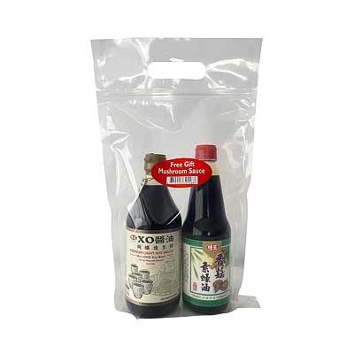 味王 XO酱油 500ml&香菇素蚝油 396ml 套装