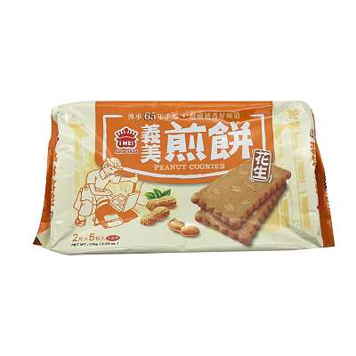 义美 煎饼 花生味 2片*五包入 100g