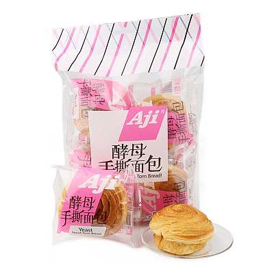 Aji 酵母手撕面包 原味 8枚/袋 338g