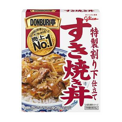 Glico Donburi亭 寿喜烧丼 即食料理包 170g