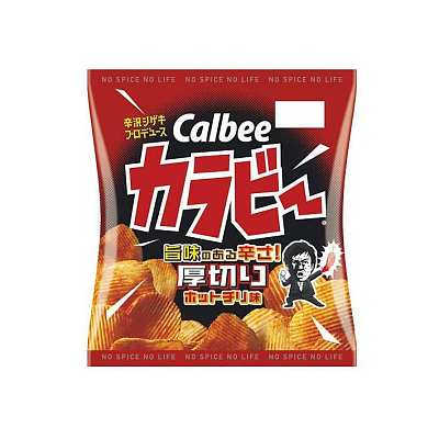 Calbee 厚切薯片 辛辣味 55g