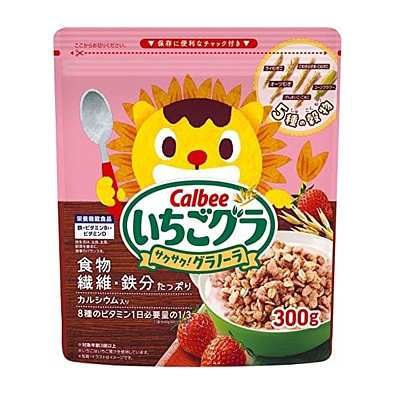Calbee 卡乐比 多谷物燕麦片 Baby可食 巧克力味/草莓味 300g