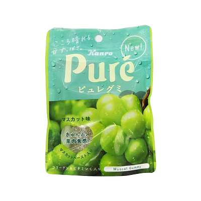 Kanro 青提软糖 (包装颜色随机) 56g