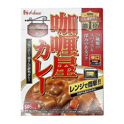 House 咖喱屋 日式咖哩牛肉 辣味 180g