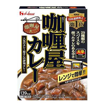 House 咖喱屋低卡路里咖喱浇汁 超辣 180g