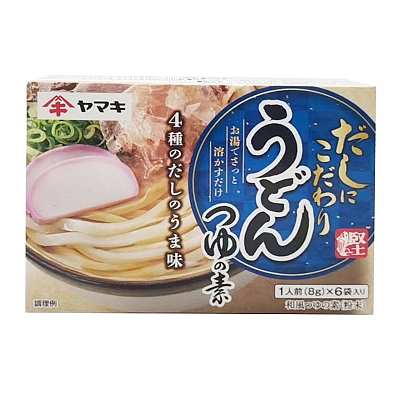 Yamaki 山木 乌冬面汤底 8g*6袋/盒 48g