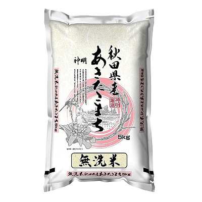 神明 秋田县产 无洗米 5kg
