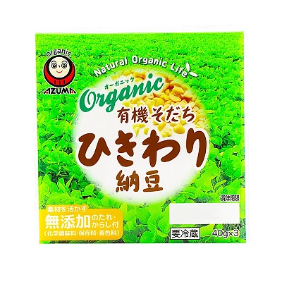 【冻】Azuma 有机纳豆 40g*3盒