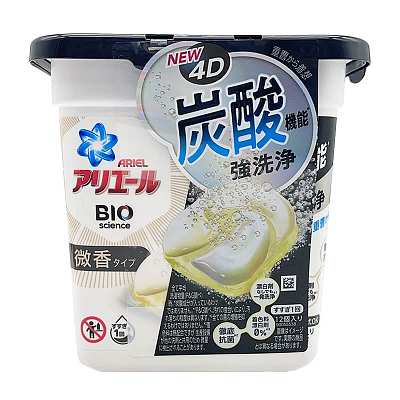 P&G 宝洁 4合1 抗菌洗衣凝珠 微香型  12枚入
