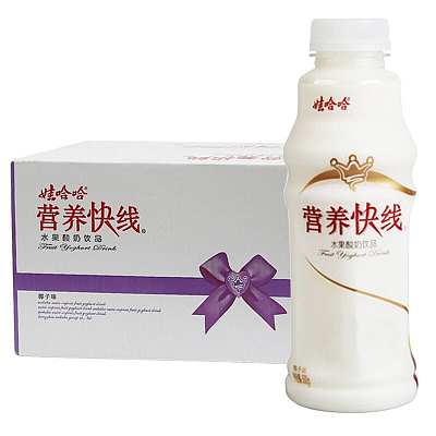 【整箱】娃哈哈 营养快线 椰子味 500ml*15瓶/箱