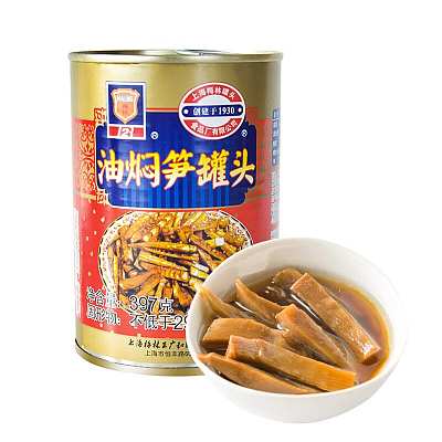 梅林 油焖笋罐头 397g