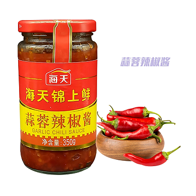 海天 锦上鲜 蒜蓉辣椒酱 350g