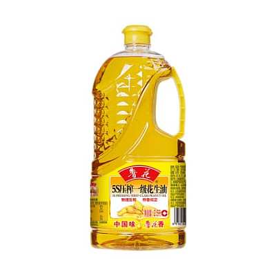 鲁花 5S压榨一级花生油 2.5L