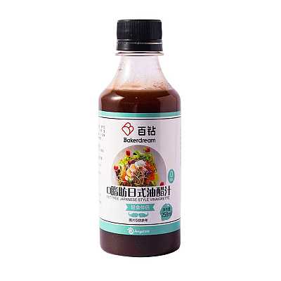 百钻 0脂肪日式油醋汁 258ml