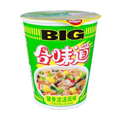 日清 合味道 大杯 猪骨浓汤风味 102g