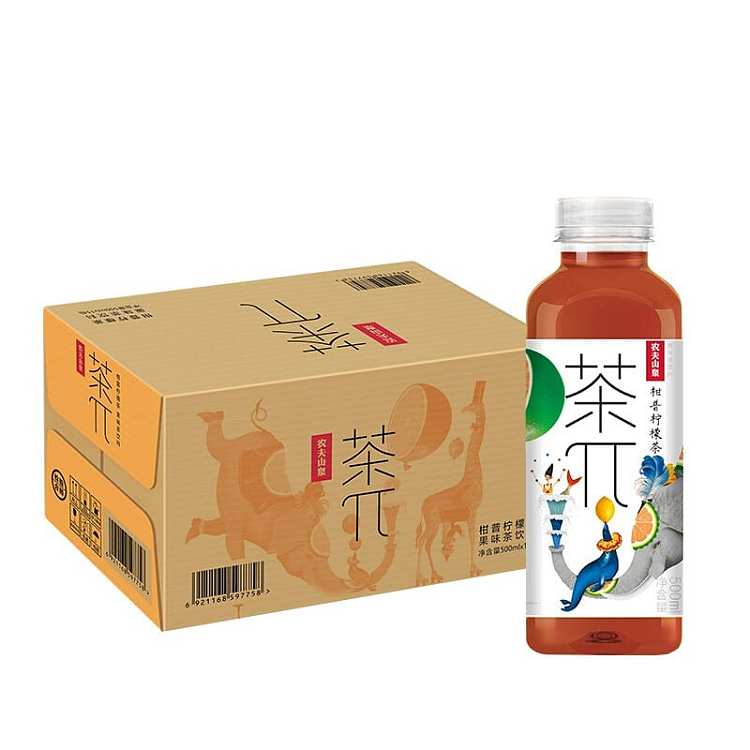 full-casenongfu-mountain-spring-tea-citrus-lemon-tea-500ml15-bottles-case-1