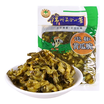 锦州百合小菜 泡椒黄瓜脆 268g