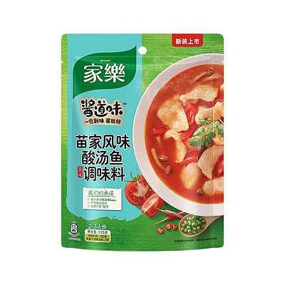 家乐 苗家风味酸汤鱼 调味料 105g