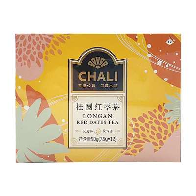 茶里 桂圆红枣茶 7.5g*12包/盒 90g