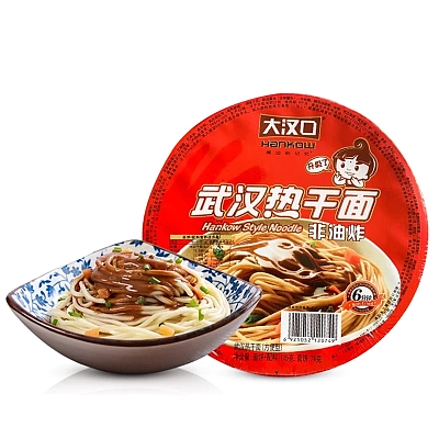 大汉口 非油炸热干面 115g/三个口味可选