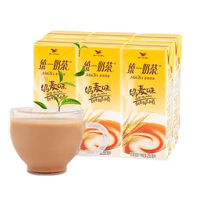 统一 奶茶 麦香原味 250ml*6pk