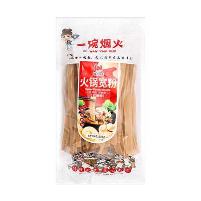 一碗烟火 火锅宽粉 红薯粉 500g