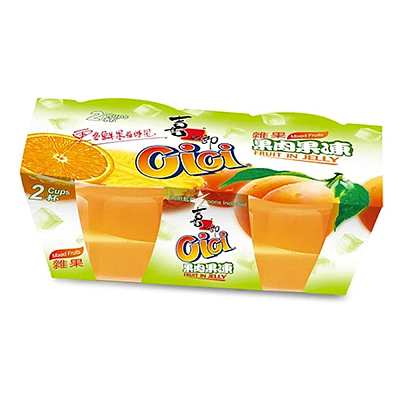 喜之郎 什锦果肉果冻 200g*2pcs 400g
