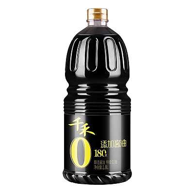 千禾 180天0添加酱油 1.8L