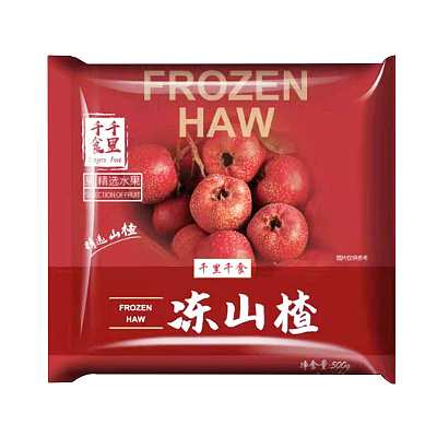 【冻】千里千食 冻山楂 500g