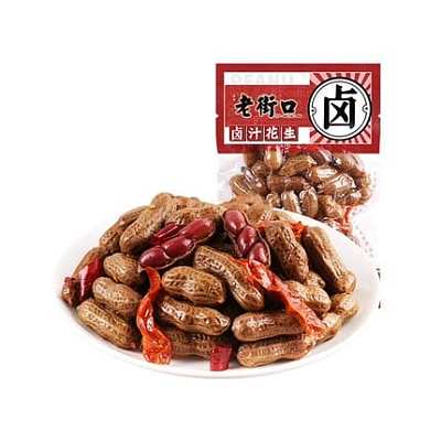 老街口 卤汁花生 香辣味 250g