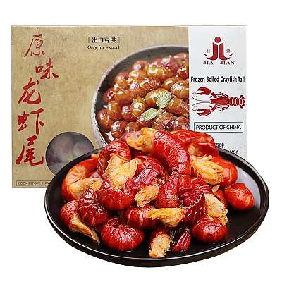 【冻】佳健 原味龙虾尾 原味 90-110只 500g