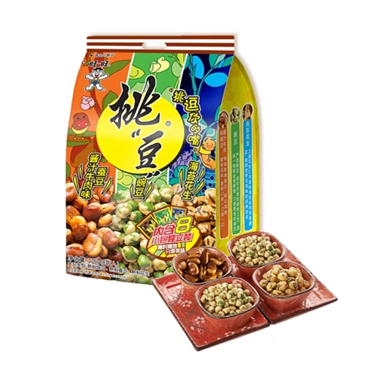 want-want-picked-beans-series-sharing-package-sauce-beef-flavor-broad-beans-peas-seaweed-peanuts-8-packets-into-176g-1