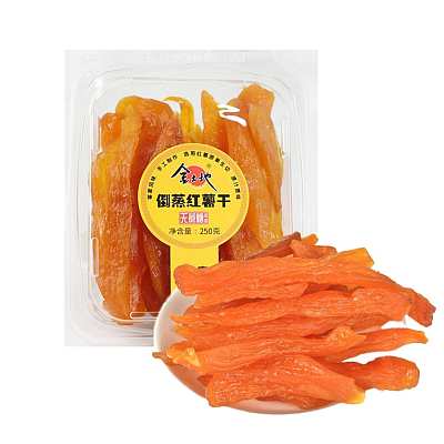 金土地 倒蒸红薯干  250g