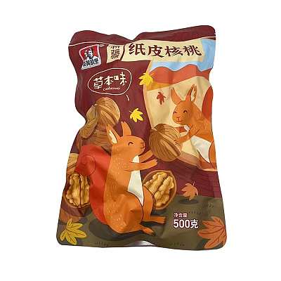 炎黄故里 新疆薄皮核桃 草本味 500g